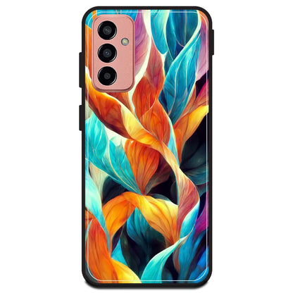 Leaves Abstract Art - Armor Case For Samsung Models Samsung M13 5G