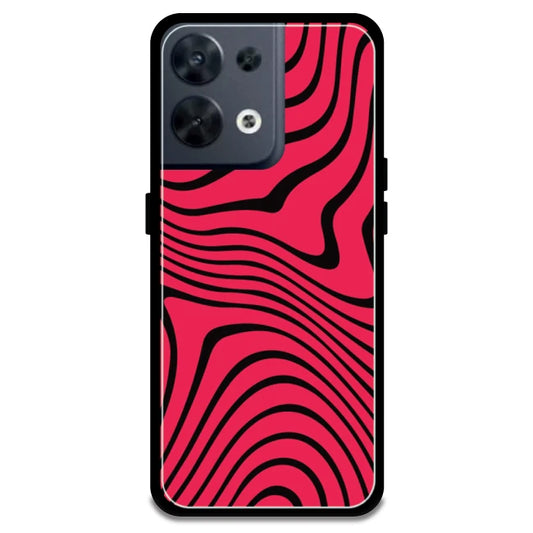 Pink Waves - Armor Case For Oppo Models Oppo Reno 8 5G