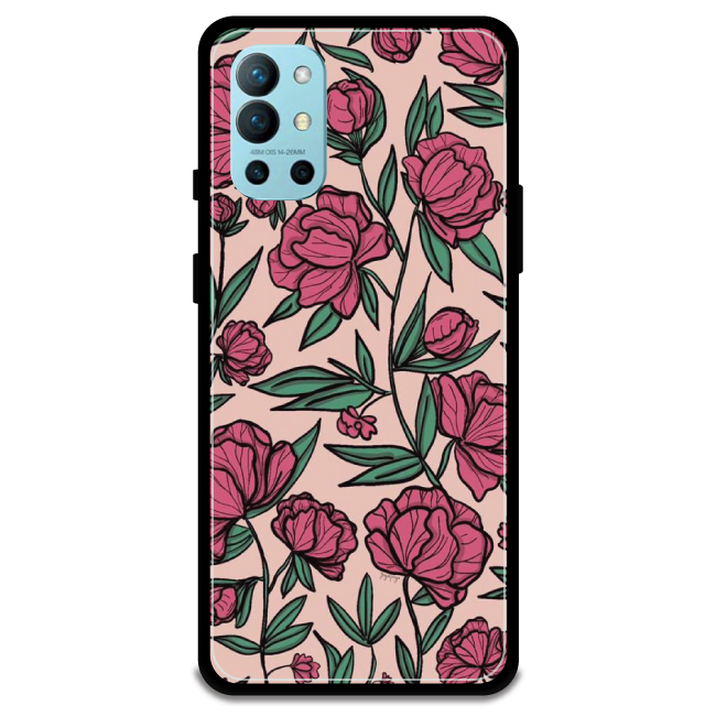 Pink Roses Armor Case OnePlus 9R