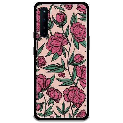 Pink Roses Armor Case OnePlus Nord