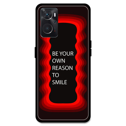 'Be Your Own Reason To Smile' - Red Armor Case For Oppo Models Oppo K10