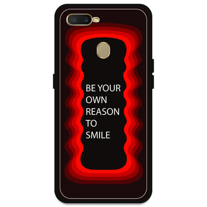 'Be Your Own Reason To Smile' - Red Armor Case For Oppo Models Oppo A5s