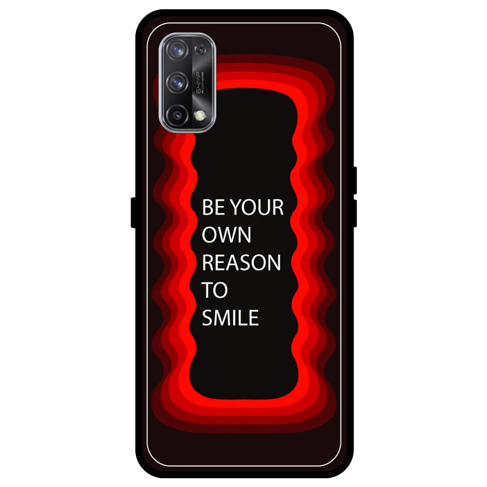 'Be Your Own Reason To Smile' - Red Armor Case For Realme Models Realme X7