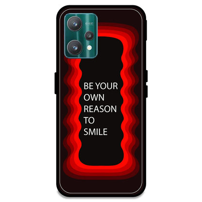 'Be Your Own Reason To Smile' - Red Armor Case For Realme Models Realme 9 Pro