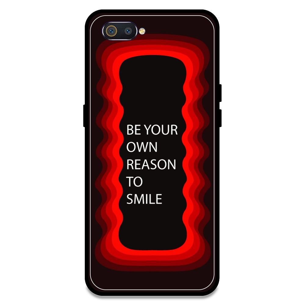 'Be Your Own Reason To Smile' - Red Armor Case For Realme Models Realme C2