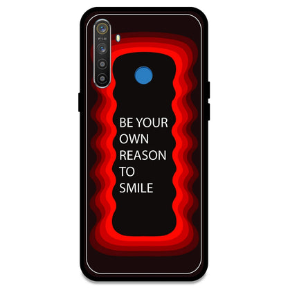 'Be Your Own Reason To Smile' - Red Armor Case For Realme Models Realme 5S