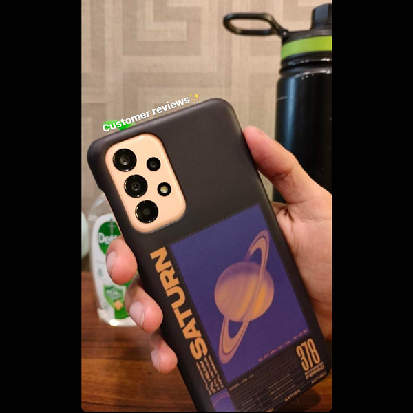PhoneAntics phone case with Saturn planet print