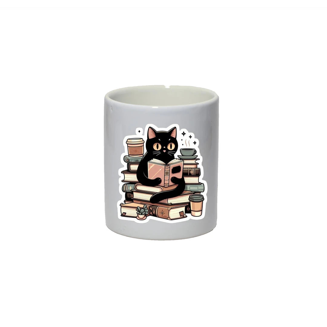 Reading Cat - Mug