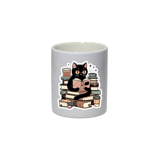 Reading Cat - Mug