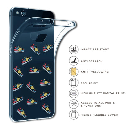 Shoes - Clear Printed Case For OnePlus Models Infographics