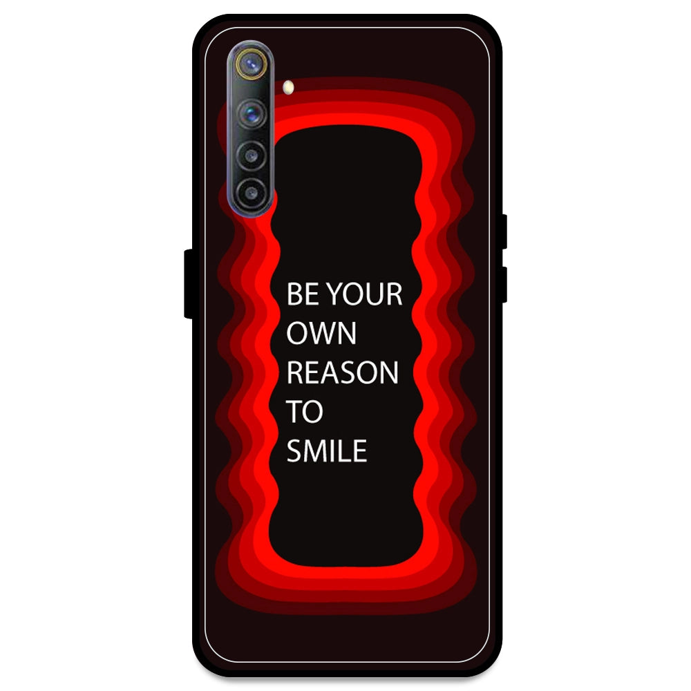 'Be Your Own Reason To Smile' - Red Armor Case For Realme Models Realme 6