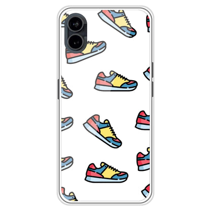 Sneakers - Clear Printed Case For Nothing Models