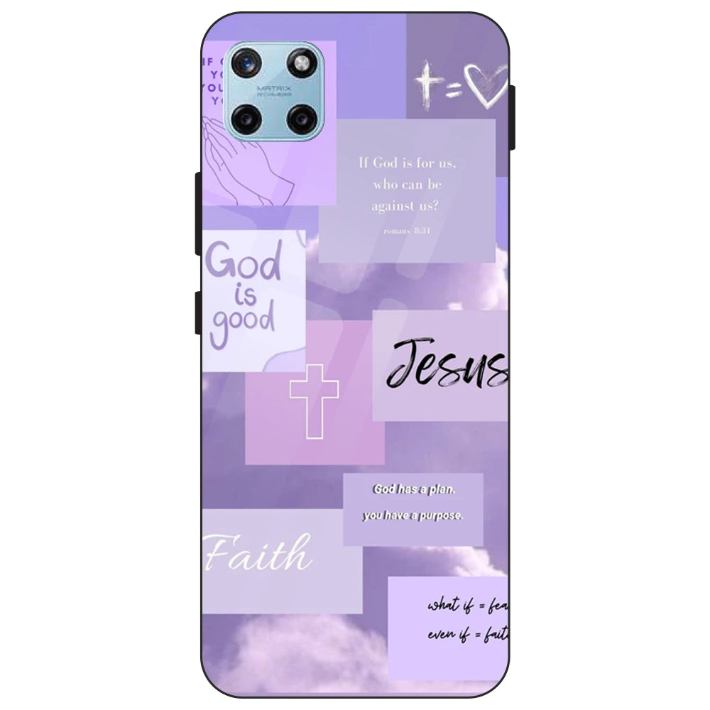 Jesus My Lord - Glass Case For Realme Models