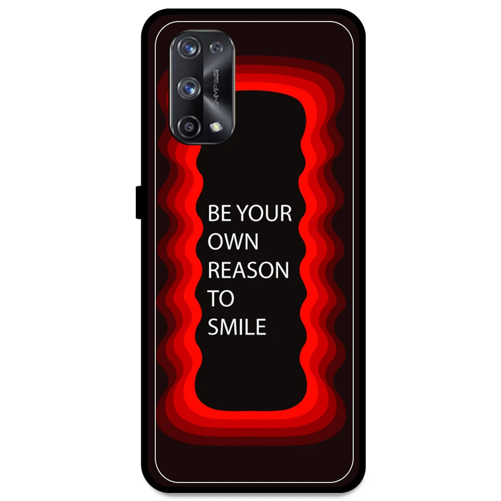'Be Your Own Reason To Smile' - Red Armor Case For Realme Models Realme X7 Pro