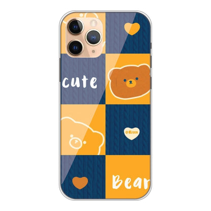 Cute Bear Collage - Silicone Case For Apple iPhone Models apple iphone 11 pro max