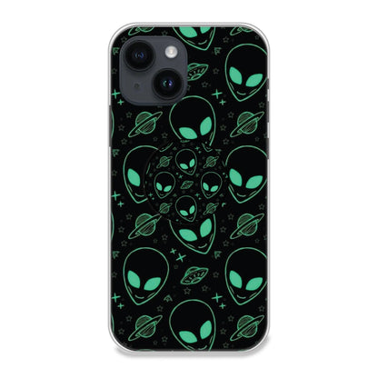 Aliens - Silicone Grip Case For Apple iPhone Models iPhone 14