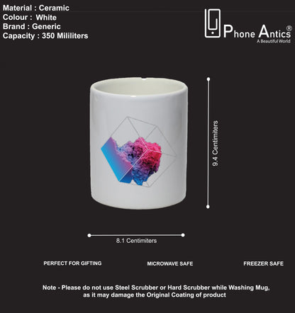 3D Cube Abstract - Mug Infographic