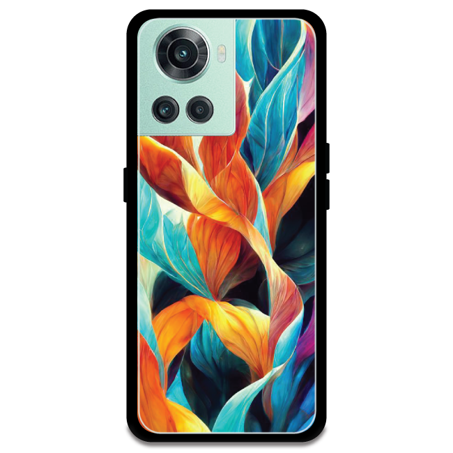 Leaves Abstract Art - Armor Case For OnePlus Models One Plus Nord 10R