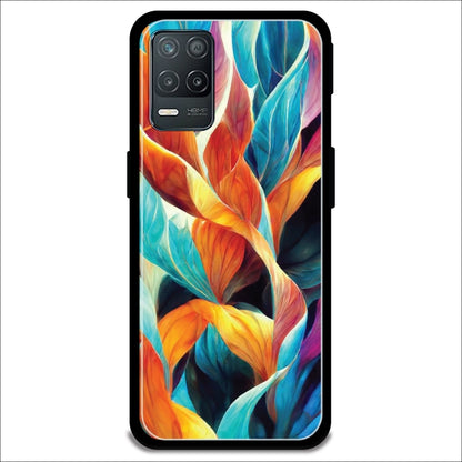 Leaves Abstract Art - Armor Case For Realme Models Realme 8 5G