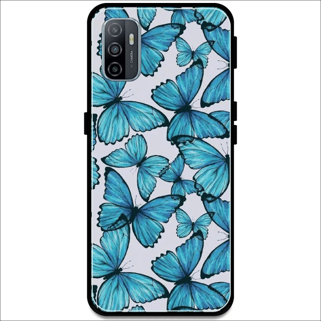 Butterflies - Armor Case For Oppo Models Oppo A53 2020