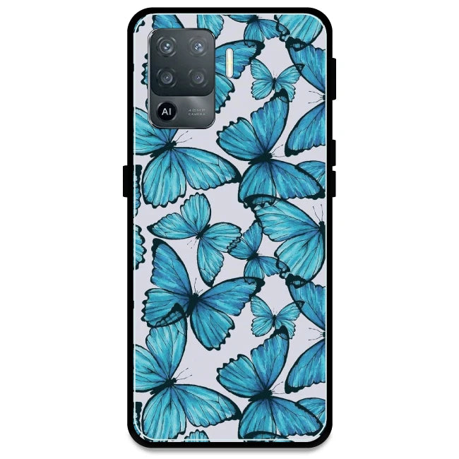 Butterflies - Armor Case For Oppo Models Oppo F19 Pro