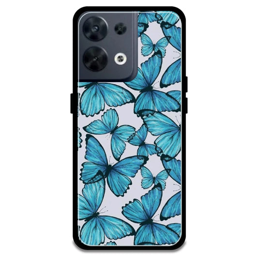 Butterflies - Armor Case For Oppo Models Oppo Reno 8 5G