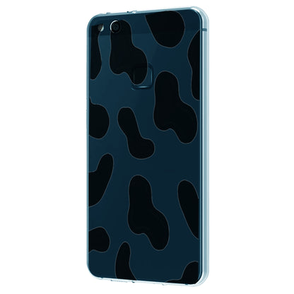 Cow Print - Clear Printed Silicon Case For Motorola Models infographic