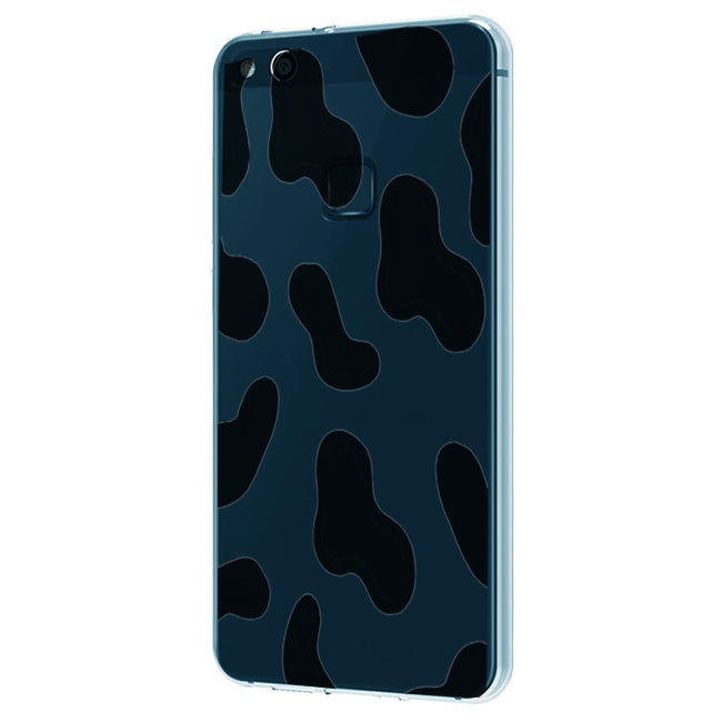 Cow Print - Clear Printed Silicon Case For Oppo Models infographic