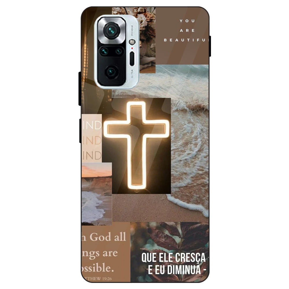 Jesus Son Of God - Glass Cases For Redmi Models