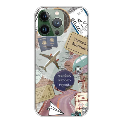 Travel Collage - Silicone Case For Apple iPhone Models apple iphone 13 pro max