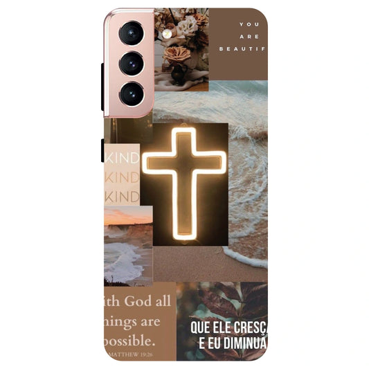 Jesus Son Of God - Glass Case For Samsung Models