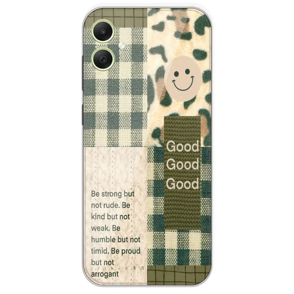 Patchwork Positivity - Printed Silicone Case For Samsung Galaxy A05