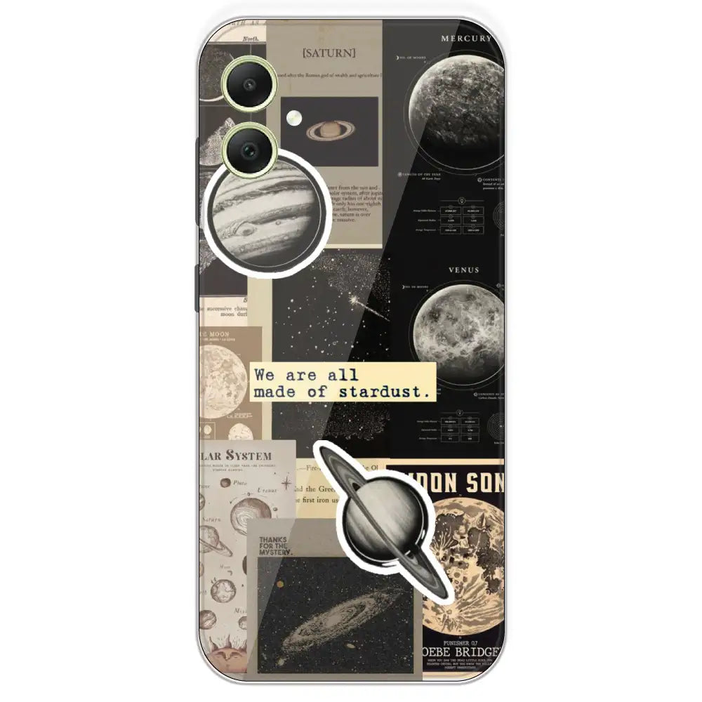 Planets - Printed Silicone Case For Samsung Galaxy A05