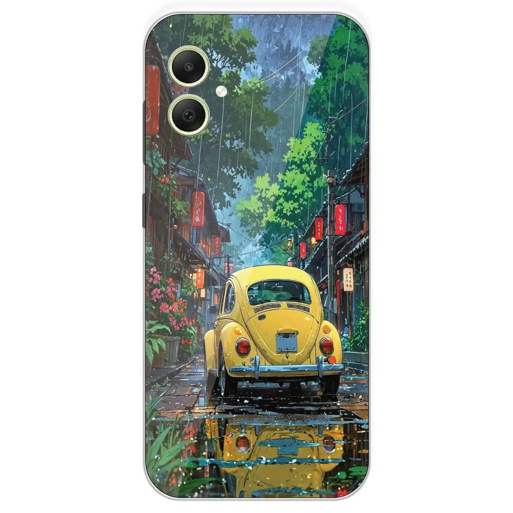 Yellow Bettle - Printed Silicone Case For Samsung Galaxy A05