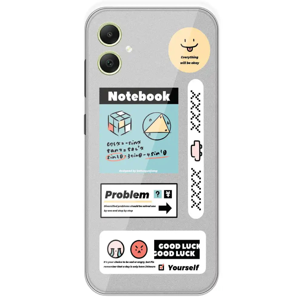 Exam Collage - Printed Silicone Case For Samsung Galaxy A05