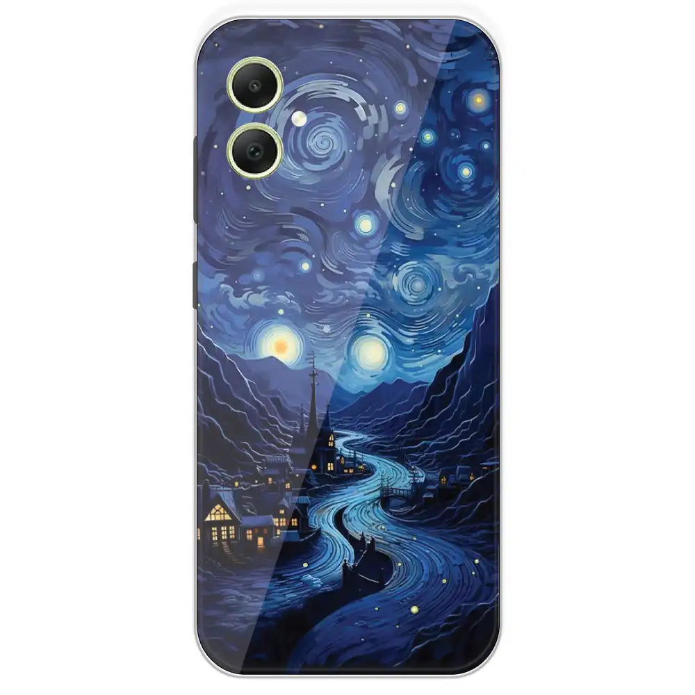 The Starry Night - Printed Silicone Case For Samsung Galaxy A05
