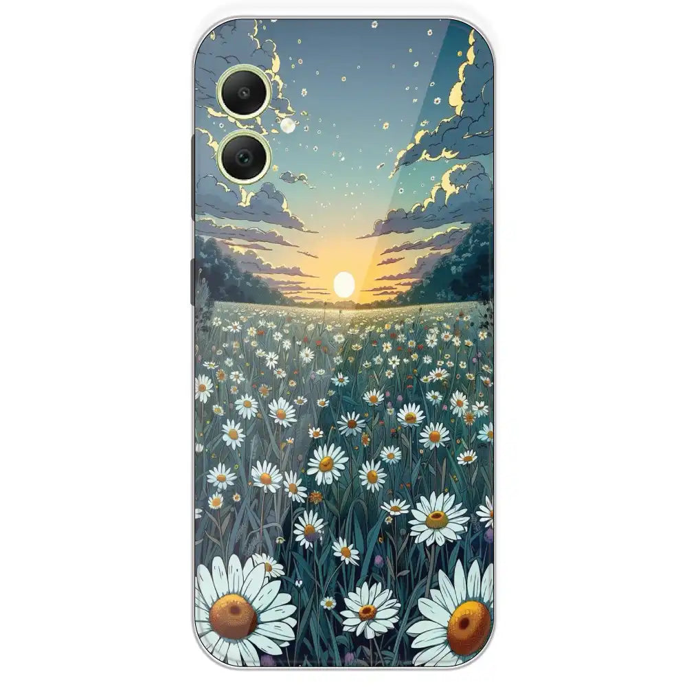 Daisy Sunset - Printed Silicone Case For Samsung Galaxy A05