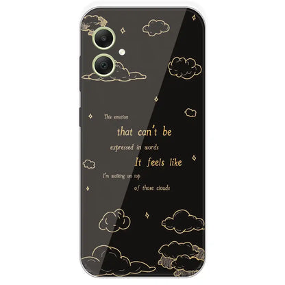 On Top Of Those Clouds - Printed Silicone Case For Samsung Galaxy A05