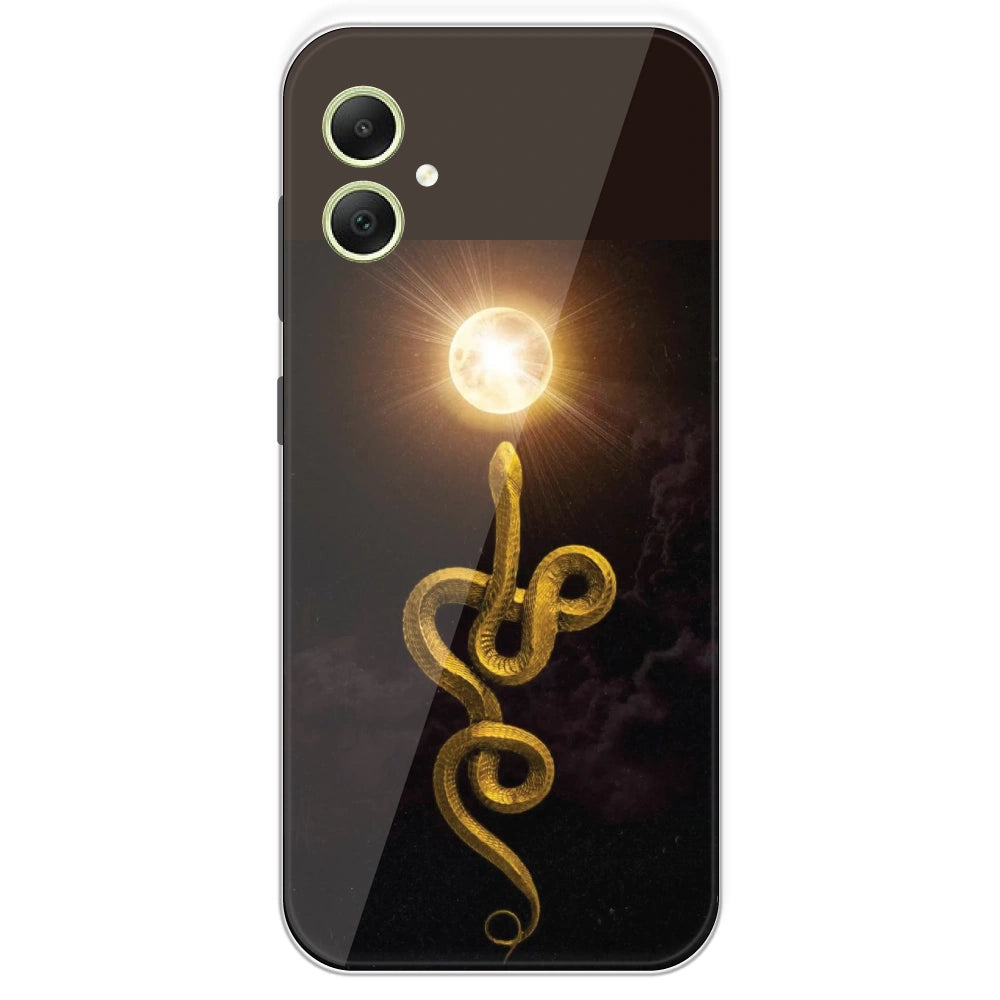 Golden Serpent - Printed Silicone Case For Samsung Galaxy A05