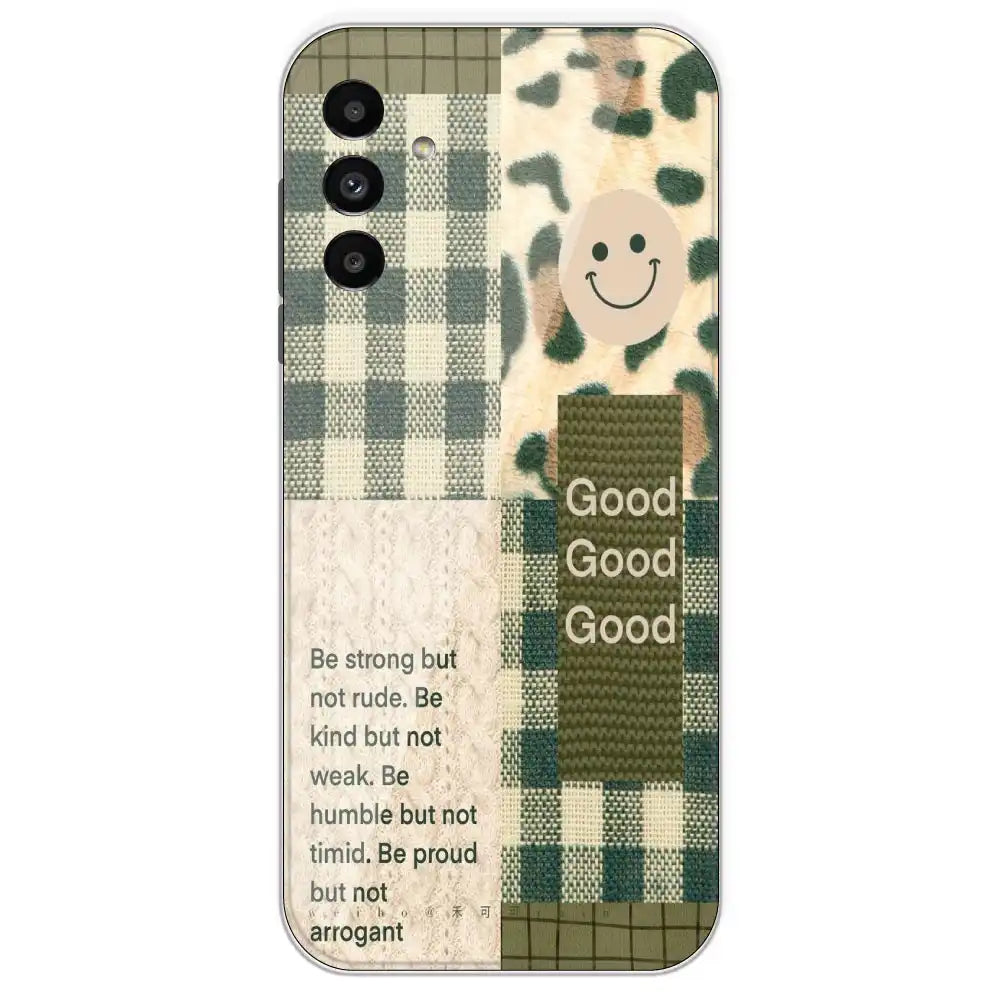 Patchwork Positivity - Printed Silicone Case For Samsung Galaxy A13