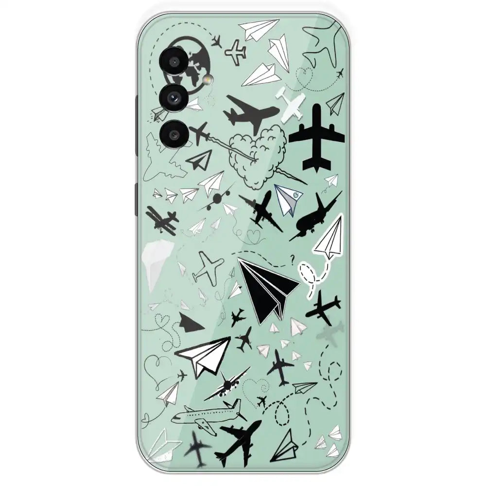 Planes - Printed Silicone Case For Samsung Galaxy A13