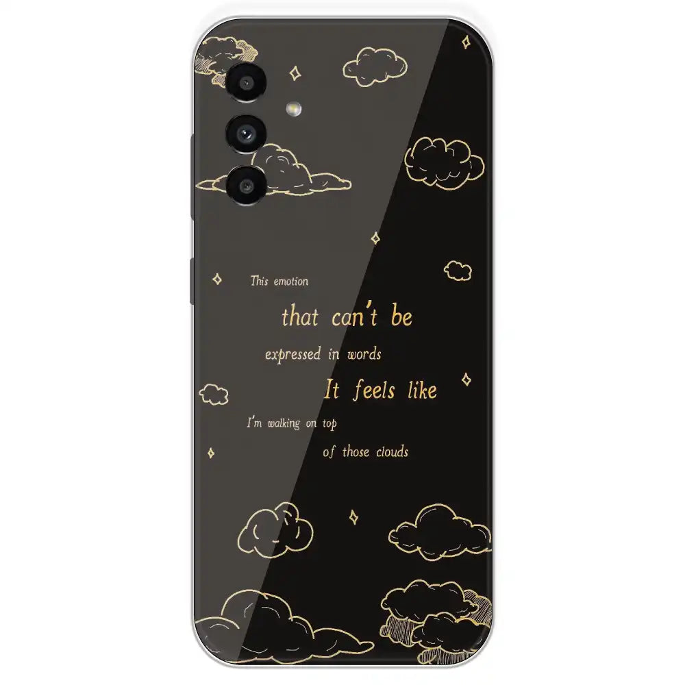 On Top Of Those Clouds - Printed Silicone Case For Samsung Galaxy A13