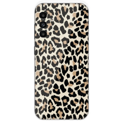 Leopard Print - Printed Silicone Case For Samsung Galaxy A13