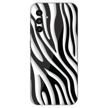 Zebra Print - Printed Silicone Case For Samsung Galaxy A06