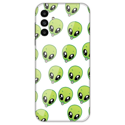 Alien - Clear Printed Silicone Case For Samsung Galaxy A13