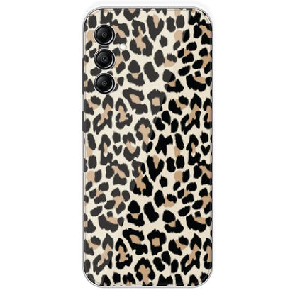 Leopard Print - Printed Silicone Case For Samsung Galaxy A14