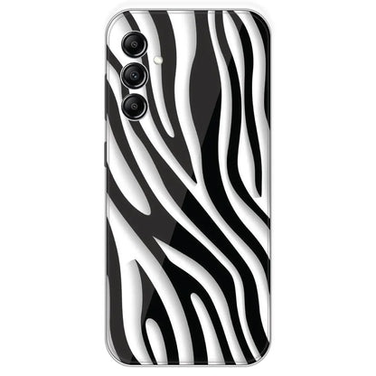 Zebra Print - Printed Silicone Case For Samsung Galaxy A14