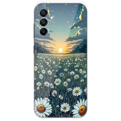 Daisy Sunset - Printed Silicone Case For Samsung Galaxy A15
