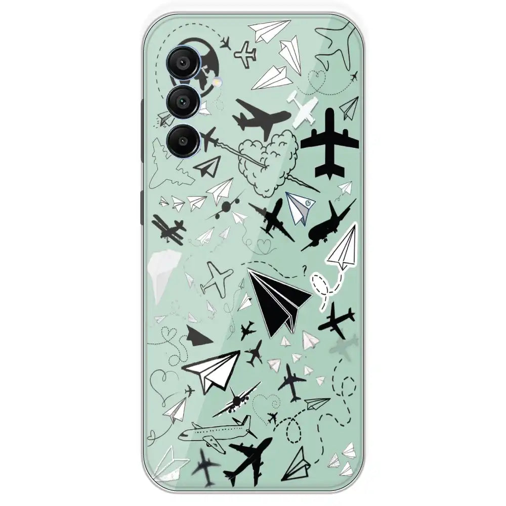 Planes - Printed Silicone Case For Samsung Galaxy A15