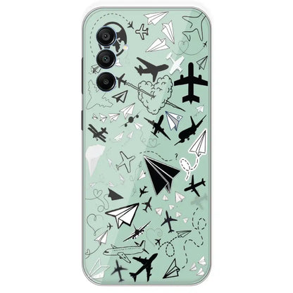 Planes - Printed Silicone Case For Samsung Galaxy A15